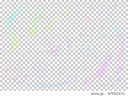 手繪筆劃流星圖 97002431