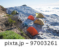 燕山荘のテント場 97003261
