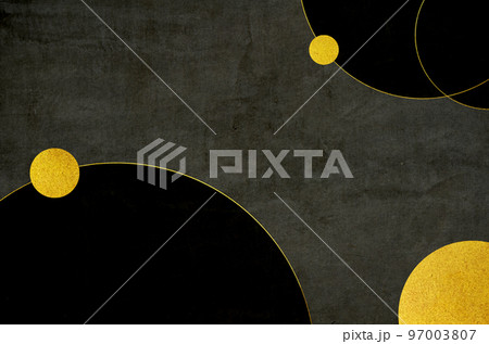 和モダン背景素材_抽象デザイン和紙テクスチャ 97003807