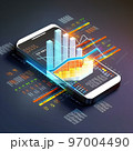 スマートフォンで情報解析イメージ 97004490