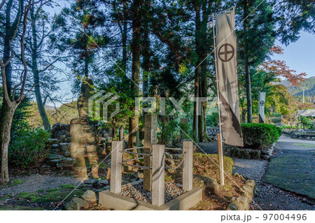 関ケ原古戦場　史跡巡り　島津義弘陣跡 97004496