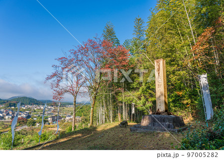 関ケ原古戦場　史跡巡り　岡山烽火場　黒田長政陣跡 97005282