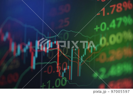 Stock market graph chart - stock exchange trading analysis investment financial display stock crisis crash down and grow up trand profits financial or forex graph stock market digital graph business Stock market graph chart - stock exchange trading analysis investment financial display stock crisis crash down and grow up trand profits financial or forex graph stock market digital graph business 97005597