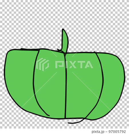 かぼちゃ 手描き かぼちゃ 手描き 97005792