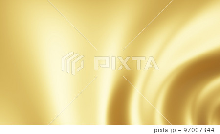 豪華な金色の布のような背景画像。ドレープ。 97007344