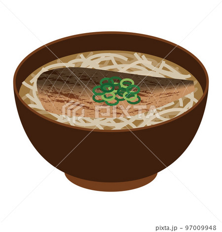 にしんそばのイラスト にしんそばのイラスト 97009948
