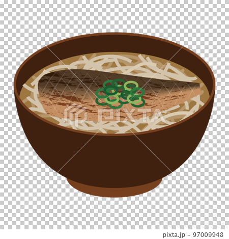 にしんそばのイラスト にしんそばのイラスト 97009948