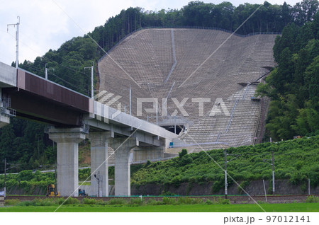 北陸新幹線 延伸工事 脇本トンネル 南越前町 2022年7月 北陸新幹線 延伸工事 脇本トンネル 南越前町 2022年7月 97012141