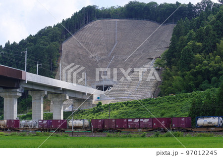 北陸新幹線 延伸工事 脇本トンネル 南越前町 2022年7月 北陸新幹線 延伸工事 脇本トンネル 南越前町 2022年7月 97012245