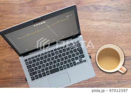 日本の木材自給率（PCコーヒー） 97012397