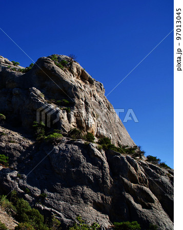 Mountains and rocks on the Black Sea coast, Novy Svet 97013045