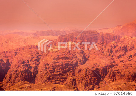 sandstone rocks in little petra Jordan sandstone rocks in little petra Jordan 97014966