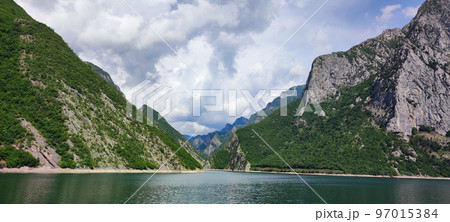 Komani Lake, Albania Komani Lake, Albania 97015384