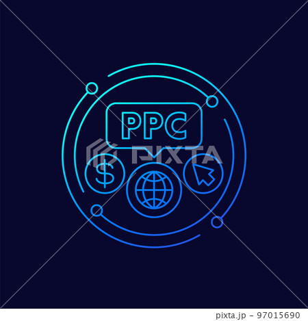 ppc line icon for web 97015690