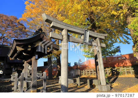 大谷田氷川神社　足立区中川5丁目 97017287