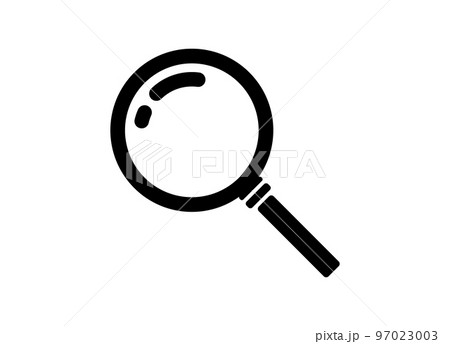 虫メガネ アイコン 検索 サーチ   97023003