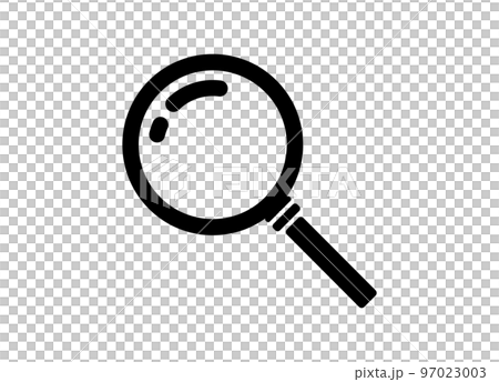 虫メガネ アイコン 検索 サーチ   97023003