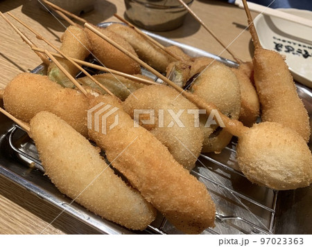 大阪の串揚げ　だるま　盛り合わせ 97023363