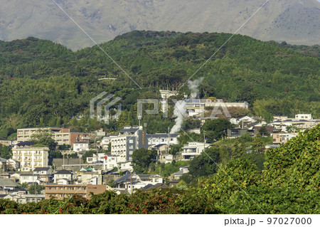 別府　湯けむり展望台からの鉄輪温泉　九林プリンス　大分県別府市 97027000