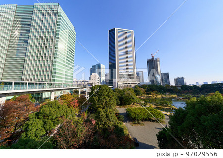 東京　浜松町駅周辺の風景 97029556