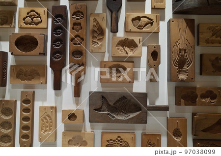 木型の展示風景 97038099