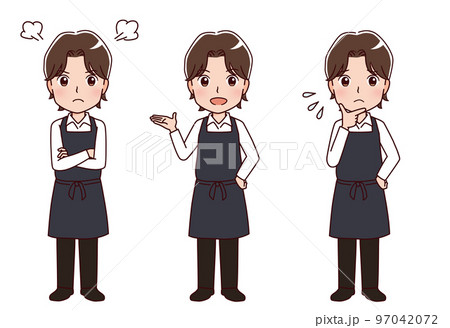 働く人々　職業のイラスト 97042072