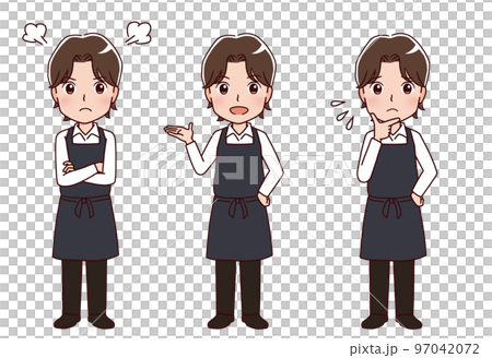 働く人々　職業のイラスト 97042072