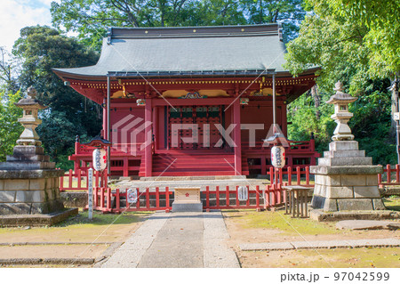 三芳野神社　社殿　川越市　　 97042599