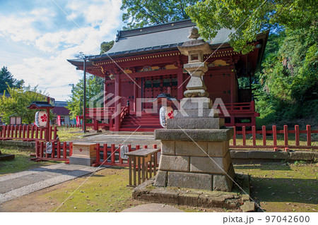 三芳野神社　社殿　川越市　　 97042600