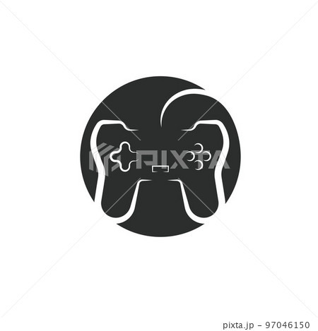 video game controller or joystick  icon vector illustration design 97046150