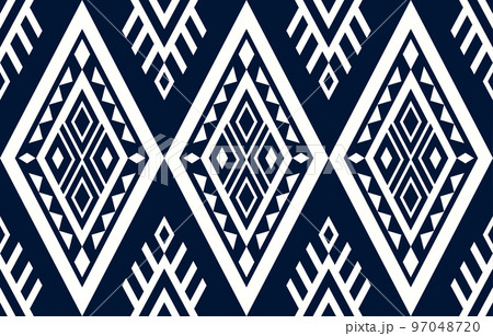 triangle geometric pattern colorful,Tribal ethnic texture style,design for printing on products, background,scarf,clothing,wrapping,fabric,vector illustration. triangle geometric pattern colorful,Tribal ethnic texture style,design for printing on products, background,scarf,clothing,wrapping,fabric,vector illustration. 97048720