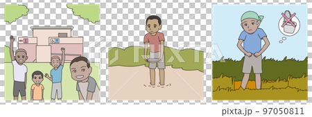 SDGs6.安全な水とトイレを世界中に 素材集2 SDGs6.安全な水とトイレを世界中に 素材集2 97050811