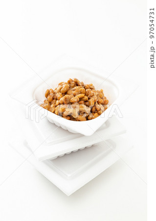 パック入り納豆 白バック パック入り納豆 白バック 97054731