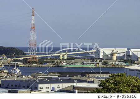 苅田町湾岸工業地帯　福岡県苅田町 97056316
