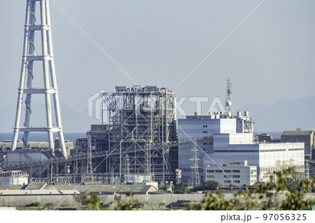 苅田町湾岸工業地帯　九州電力苅田発電所　福岡県苅田町 97056325