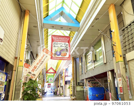 京阪東通商店街アーケードからくり時計前　大阪府守口市 97061053