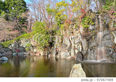 上尾丸山公園の風景　埼玉県上尾市　 97067489