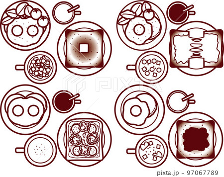 ハムエッグ食L 97067789