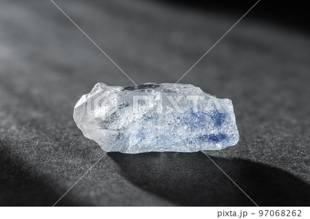 Quartz with Blue Dumortierite Mineral Crystal Gem Quartz with Blue Dumortierite Mineral Crystal Gem 97068262
