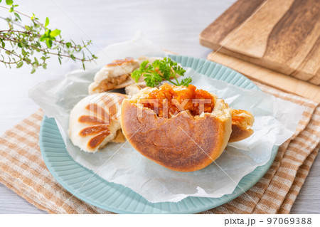 中華まんホットサンド 97069388
