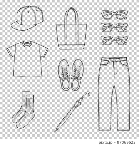 plain outing clothes 97069622