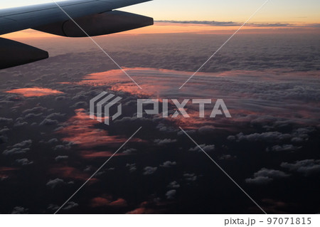 夕焼け雲海 97071815