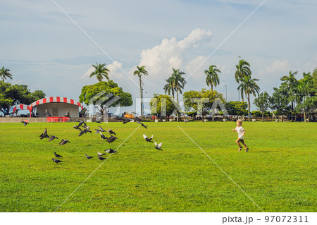 Boy on Padang Kota Lama or simply called The Padang, is the parade ground and playing field created by the British colonials in the civic district of George Town Boy on Padang Kota Lama or simply called The Padang, is the parade ground and playing field created by the British colonials in the civic district of George Town 97072311