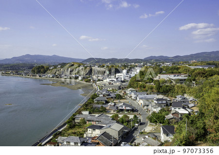 杵築　サンドイッチ型城下町　大分県杵築市 97073356