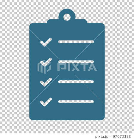 Checkboard silhouette icon. task board. to-do list. vector. Checkboard silhouette icon. task board. to-do list. vector. 97073358