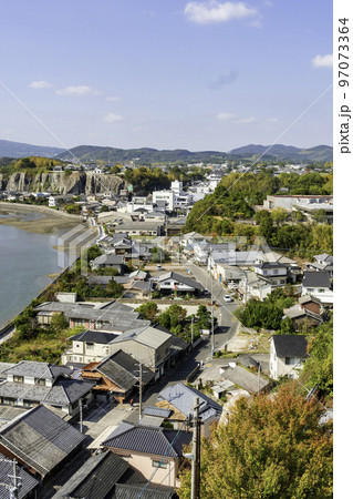 杵築　サンドイッチ型城下町　大分県杵築市 97073364