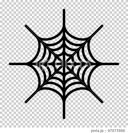 Spider web silhouette icon. Halloween design decoration. vector. Spider web silhouette icon. Halloween design decoration. vector. 97073986