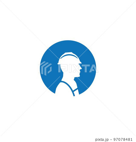 construction worker icon 97078481