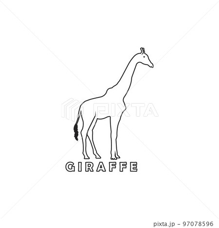 Giraffe icon 97078596