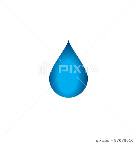Water drop logo 97078610